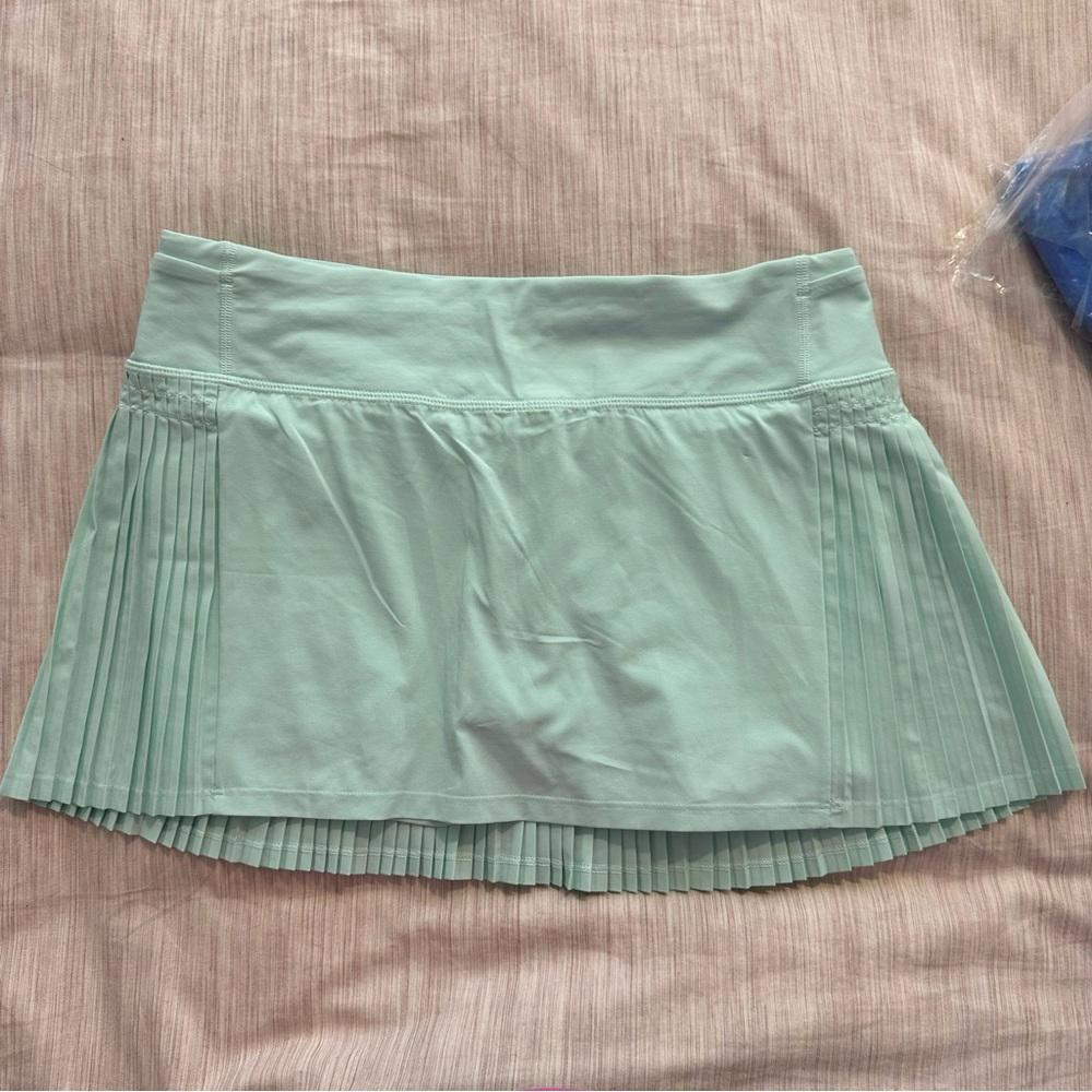 Lululemon Pleat to Street Skort Seafoam Green